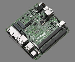 La serie di schede madri ASRock NUC 6000 è uno dei tre prodotti che l&#039;azienda ha annunciato con processori Elkhart Lake. (Fonte: ASRock)