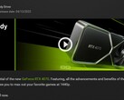 Notifica del driver Nvidia Game Ready 531.61 e dettagli in GeForce Experience (Fonte: Own)