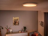 Le nuove plafoniere Philips Hue Aurelle (nella foto) saranno più economiche delle versioni originali. (Fonte: Philips Hue)