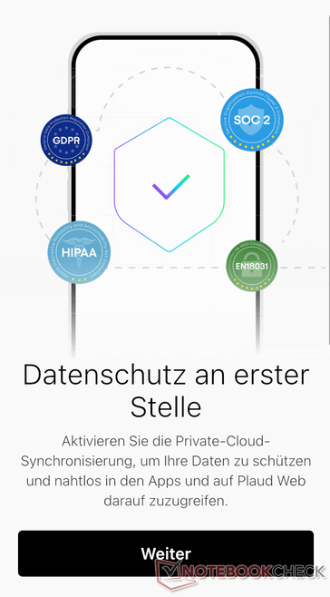 Plaud Note Pro è ben posizionato per quanto riguarda la protezione dei dati.
