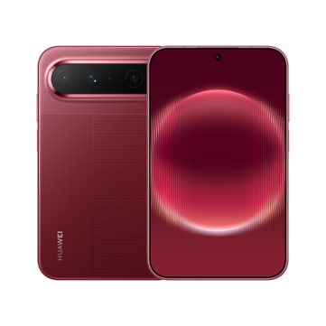 L’Huawei Pura X View nella tonalità Leaping Shadow Red