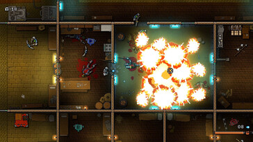 Nella foto: Una schermata di gameplay di Redgar: The Space Viking.