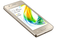 Samsung Z2 smartphone con Tizen OS, Tizen OS potrebbe essere interrotto a fine marzo 2021 (Fonte: Samsung)