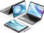 Il laptop GPD DUO a doppio schermo supporta le GPU esterne tramite la porta OCuLink (Fonte: GPD) 