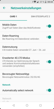 Gigaset GS185: VoLTE e VoWifi