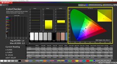 CalMAN ColorChecker calibrato