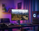 Alienware AW2726DM 27 pollici, monitor OLED da gioco, mostrato su un desktop