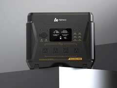 La stazione elettrica AlphaESS BlackBee 2000 può caricare contemporaneamente 15 dispositivi. (Fonte: AlphaESS)
