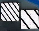 Il Google Pixel 10 Pro Fold (a destra) sfarfalla molto meno del suo predecessore. (Fonte: Android Central, YouTube)