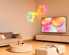 I Govee Glide Hexa Light Panels hanno la tecnologia RGBIC. (Fonte: Govee)