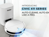 Il lancio dei nuovi aspirapolvere robot Civic X11 di Haier (fonte: Haier)