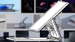 Il misterioso computer Microsoft Surface combina elementi di entrambe le linee Book e Studio. (Fonte dell'immagine: Ryan Smalley/David Breyer/Microsoft - modificato)