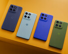 Motorola descrive i colori di lancio del Moto G56 come Black Oyster, Grey Mist, Dazzling Blue e Dill, tutti con marchio Pantone. (Fonte: Motorola)