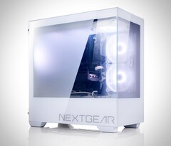 L'ultima custodia di Nextgear diventa trasparente premendo un pulsante. (Fonte: Nextgear / Mouse Computer)