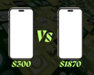 Un'illustrazione. 300 dollari di CMF Phone 2 Pro contro il Sony Xperia 1 VII (Fonte immagine: DrMoRobot/Canva e Geralt/Pixabay; modifica)