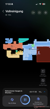 Panoramica con i progressi in tempo reale