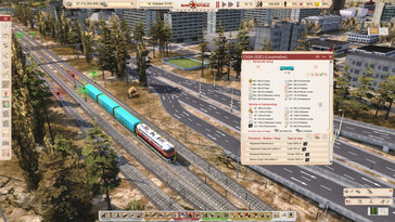 Nella foto: uno screenshot di gameplay tratto da Workers & Resources: Soviet Republic.