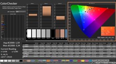 CalMAN: ColorChecker (calibrato)