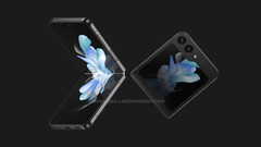 Il Galaxy Z Flip5 sarà uno dei tanti dispositivi che Samsung presenterà al prossimo evento Galaxy Unpacked. (Fonte: @OnLeaks &amp;amp; MediaPeanut)