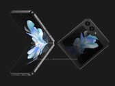 Il Galaxy Z Flip5 sarà uno dei tanti dispositivi che Samsung presenterà al prossimo evento Galaxy Unpacked. (Fonte: @OnLeaks &amp; MediaPeanut)