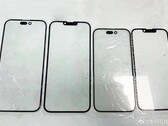 L'iPhone 14 e l'iPhone 14 Pro saranno i più piccoli iPhone di punta che Apple rilascia quest'anno. (Fonte: Weibo)