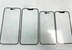 L&#039;iPhone 14 e l&#039;iPhone 14 Pro saranno i più piccoli iPhone di punta che Apple rilascia quest&#039;anno. (Fonte: Weibo)