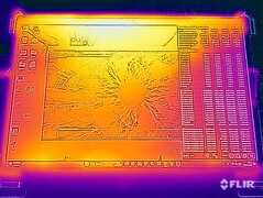 Test di sollecitazione delle temperature superficiali (fronte)