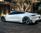 Il nuovo concept Tesla Roadster. (Fonte: Tesla)