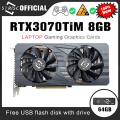 La GPU 51Risc RTX 3070 TiM è più economica della RTX 3060 Ti Founders Edition. (Fonte: Aliexpress)