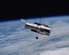 Un'immagine di Hubble nell'orbita terrestre (Fonte: NASA; ritagliata)