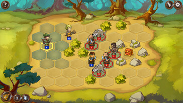 Nella foto: uno screenshot del gameplay di Braveland.