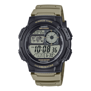 L'orologio Casio AE-1000W-5AV. (Fonte: Casio)