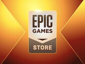 Il logo di Epic Games Store.