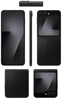 Galaxy Z Flip 7 FE, nella foto, si propone come un&#039;alternativa a basso costo al Flip 7 (fonte: Evan Blass)