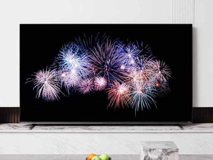 Il televisore Hisense E8S RGB MiniLED. (Fonte: Hisense)