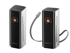 La serie Rapid Pro Power Bank ha un cavo USB-C retrattile. (Fonte: EcoFlow)