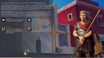Nella foto: uno screenshot del gameplay tratto da Sid Meier's Civilization VII.