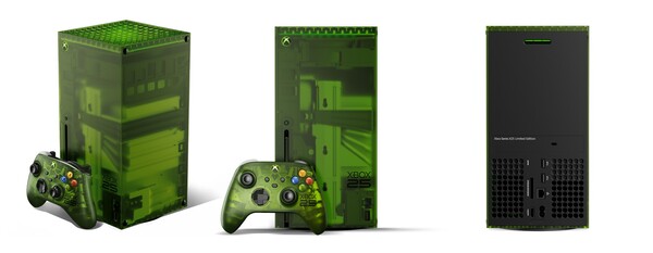La Xbox Series X25 ha 1 TB di spazio di archiviazione.
