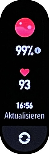 Saturazione dell'ossigeno nel sangue 