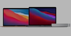 I nuovi Mac Apple con chip M1 sono tutti uguali ai modelli Intel che sostituiscono. (Immagine: Apple)