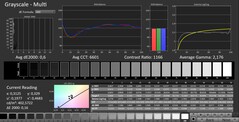 CalMAN: scale di grigio (calibrate)