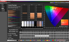 ColorChecker prima della calibrazione