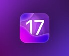 Un rendering del logo di iOS 17. (Fonte: Concept Central)