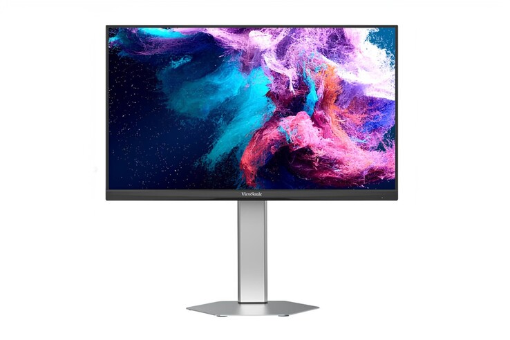 Il monitor Viewsonic VX24G26J presenta un design relativamente essenziale ed elegante.