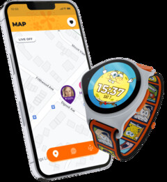 WatchinU lancia lo smartwatch NickWatch a marchio Nickelodeon con geofencing e funzioni per bambini come esclusiva Walmart. (Fonte: WatchinU)