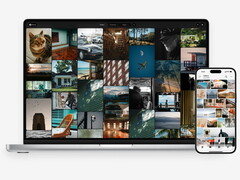 PC e smartphone con ZimaOS Photos