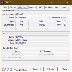 CPU-Z Scheda Madre