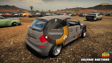 Nella foto: uno screenshot del gameplay tratto da Car Mechanic Simulator 2021.