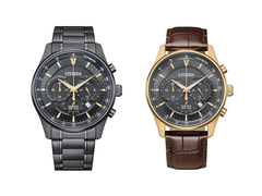 I Citizen AN8197-52E e AN8193-02H su uno sfondo bianco.