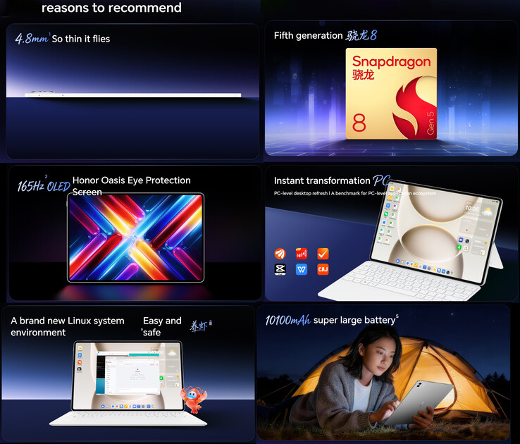 Punti salienti del MagicPad 3 Pro 12.3 (traduzione automatica)